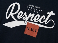 Name It dark sapphire/respect printet t-shirt 